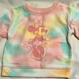 Disney Kids Pastel Tie-Dye Sweatshirt
